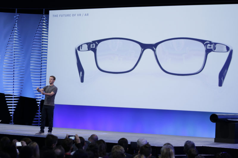 Os óculos de realidade aumentada do Facebook pode estar mais próximo de virar realidade