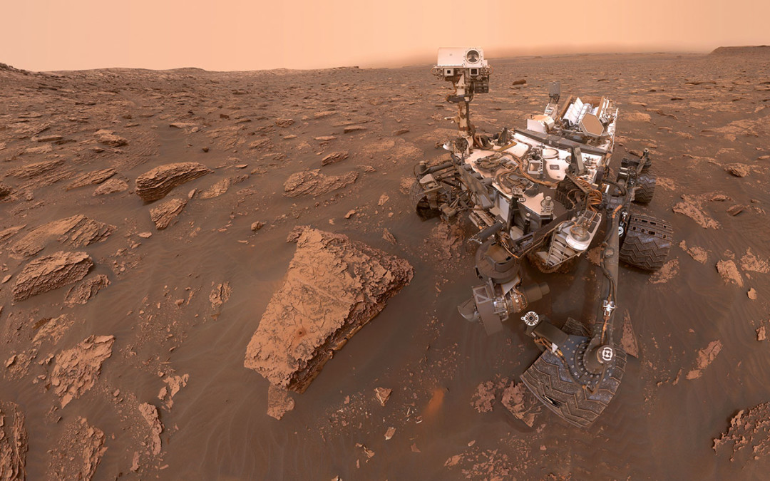 Curiosity tira foto de despedida daquele que foi seu local de trabalho em Marte no último ano